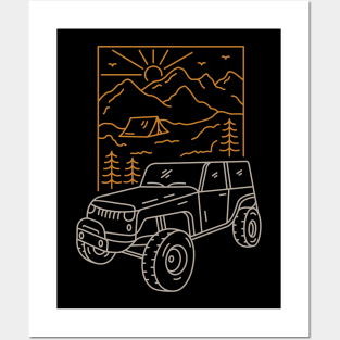 Off Roader Camp Posters and Art